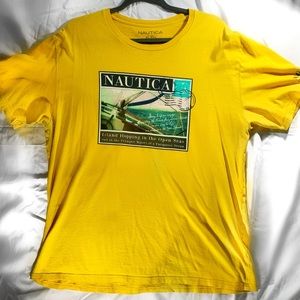 Men’s Nautica Graphic T Shirt Size XL